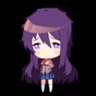 Sticker from the "DDLC pack" sticker pack