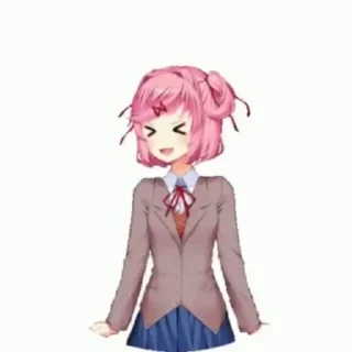 Sticker from the "DDLC pack" sticker pack