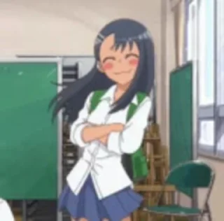 Sticker from the "nagatoro pack" sticker pack