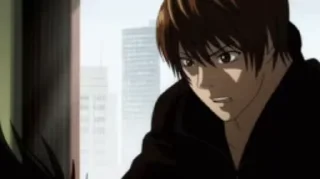 Стикер из набора "death note"