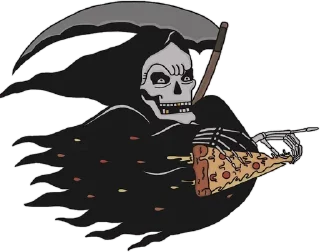 Telegram sticker pack "Death"