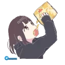 Sticker from the "Anime Animated Girl" sticker pack