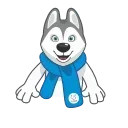 Sticker from the "Ulayka The Husky" sticker pack