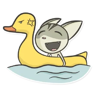 Telegram sticker pack "Котеечное Лето"