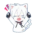 Sticker from the "Anime Animation Emotions" sticker pack