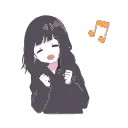 Sticker from the "Anime Stickers" sticker pack