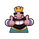 Sticker from the "Clash Royale" sticker pack