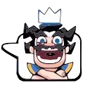 Sticker from the "Clash Royale" sticker pack