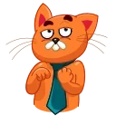 Sticker from the "Tom Cat" sticker pack