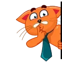 Sticker from the "Tom Cat" sticker pack