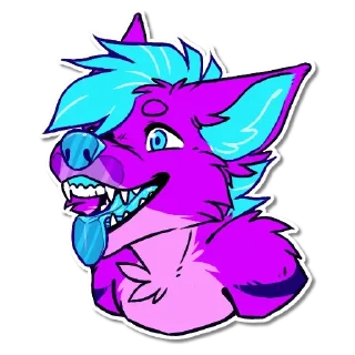 Telegram sticker pack "Nuzzle"