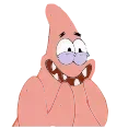 Sticker from the "Patrick and Spongebob" sticker pack