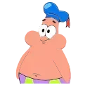 Sticker from the "Patrick and Spongebob" sticker pack