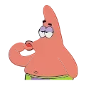 Sticker from the "Patrick and Spongebob" sticker pack