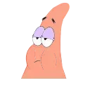 Sticker from the "Patrick and Spongebob" sticker pack