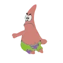 Sticker from the "Patrick and Spongebob" sticker pack