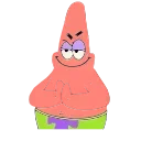 Sticker from the "Patrick and Spongebob" sticker pack