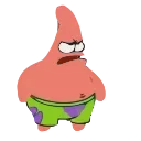 Sticker from the "Patrick and Spongebob" sticker pack