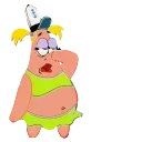 Sticker from the "Patrick and Spongebob" sticker pack