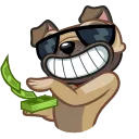 Sticker from the "Fred the Pug" sticker pack