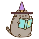 Sticker from the "Animated Pusheen 2" sticker pack