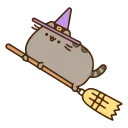 Sticker from the "Animated Pusheen 2" sticker pack