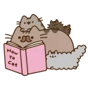 Sticker from the "Animated Pusheen 2" sticker pack