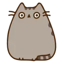 Sticker from the "Animated Pusheen 2" sticker pack