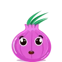 Sticker from the "Onion Crying" sticker pack