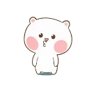 Sticker from the "Puffe Bear" sticker pack