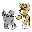 Sticker from the "Wolfy Animated" sticker pack