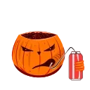 Sticker from the "Hello pumpkins" sticker pack