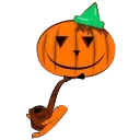 Sticker from the "Hello pumpkins" sticker pack