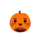 Sticker from the "Hello pumpkins" sticker pack