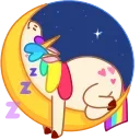 Sticker from the "Cartoons Friends" sticker pack