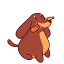 Sticker from the "Doggy Style Stikers" sticker pack