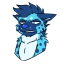 Sticker from the "SmalHyenaAnimated" sticker pack