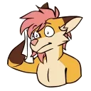 Sticker from the "SmalHyenaAnimated" sticker pack