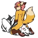 Sticker from the "SmalHyenaAnimated" sticker pack