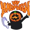 Sticker from the "Animated Scream" sticker pack