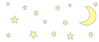 Sticker from the "Stars" sticker pack