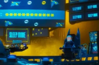 Sticker from the "The Lego Batman Movie" sticker pack