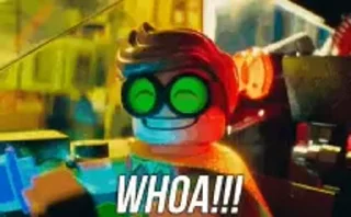 Sticker from the "The Lego Batman Movie" sticker pack