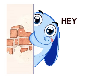 Telegram sticker pack "Little Blue Elephant"