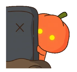 Sticker from the "Daily Pumpkin" sticker pack