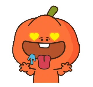 Sticker from the "Daily Pumpkin" sticker pack