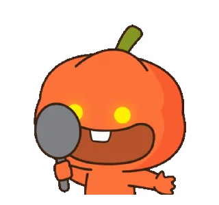 Sticker from the "Daily Pumpkin" sticker pack