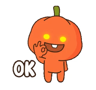 Sticker from the "Daily Pumpkin" sticker pack