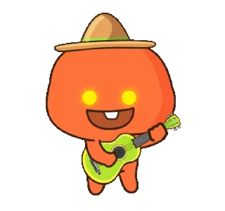 Sticker from the "Daily Pumpkin" sticker pack