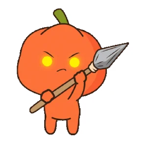 Sticker from the "Daily Pumpkin" sticker pack